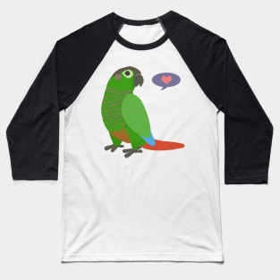 Green Cheek Conure Baseball T-Shirt